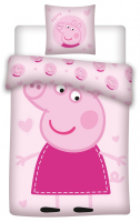 Posteľné obliečky Peppa Pig pink