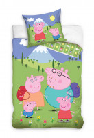Posten oblieky Peppa Pig s rodinkou na vlete