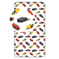 Plachta Cars McQueen biela