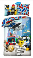 Posteľné obliečky Lego City Polícia