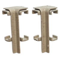 Roh IN vnit�n� Soklov� li�ty SPC RIGID Beige stone 2 ks