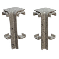 Roh IN vnit�n� Soklov� li�ty SPC RIGID Nice grey 2 ks