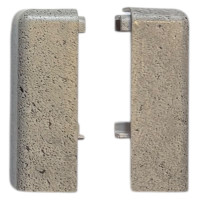 Roh OUT vn�j�� Soklov� li�ty SPC RIGID Nice grey 2 ks