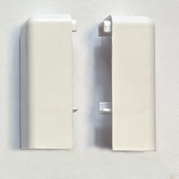 Roh OUT vn�j�� Soklov� li�ty SPC RIGID White 2 ks