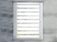 Roleta DEN a NOC - ONE STEP 120x170 cm 1200 b�l�