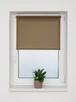 Roleta st�n�c� 737 MELANGE HNEDA, 68X150 cm