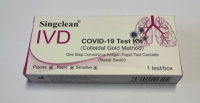 Singclean IVD Covid 19 antignov samotest z kraja nosa 1 ks