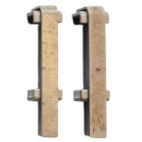 Spojka Soklov� li�ty SPC RIGID Beige stone 2 ks