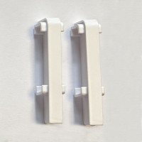 Spojka Soklov� li�ty SPC RIGID White 2 ks