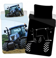 Posten oblieky Traktor svietiaci v tme modr