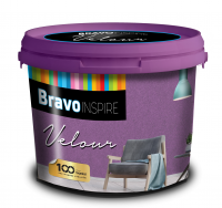 BRAVO INSPIRE VELOUR - Dekoračná farba s jemným efektom 1 L