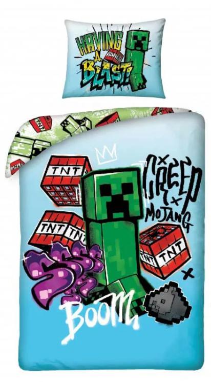 Posteľné obliečky Minecraft TNT
