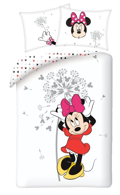 Posteľné obliečky Minnie Mouse Púpava