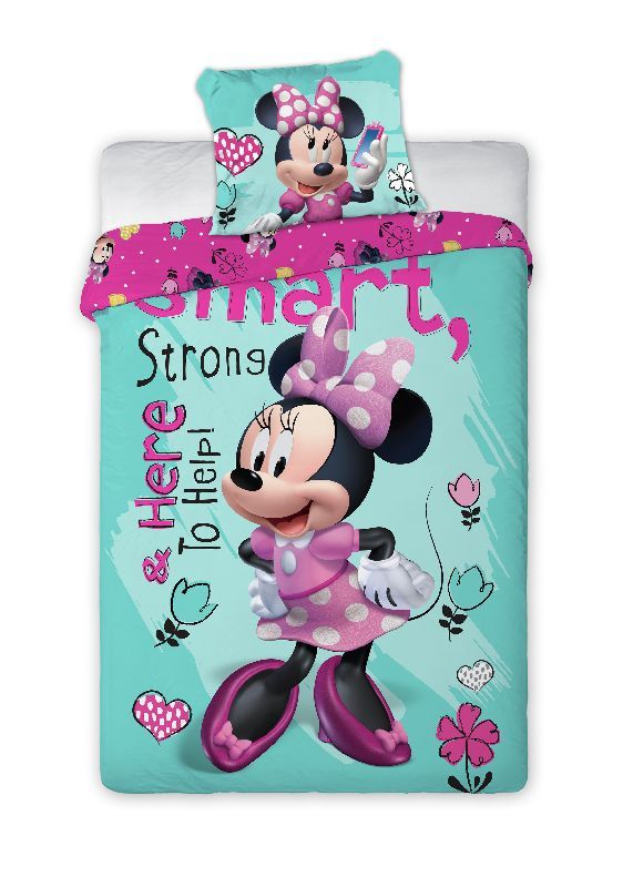Posteľné obliečky Minnie Mouse Smart