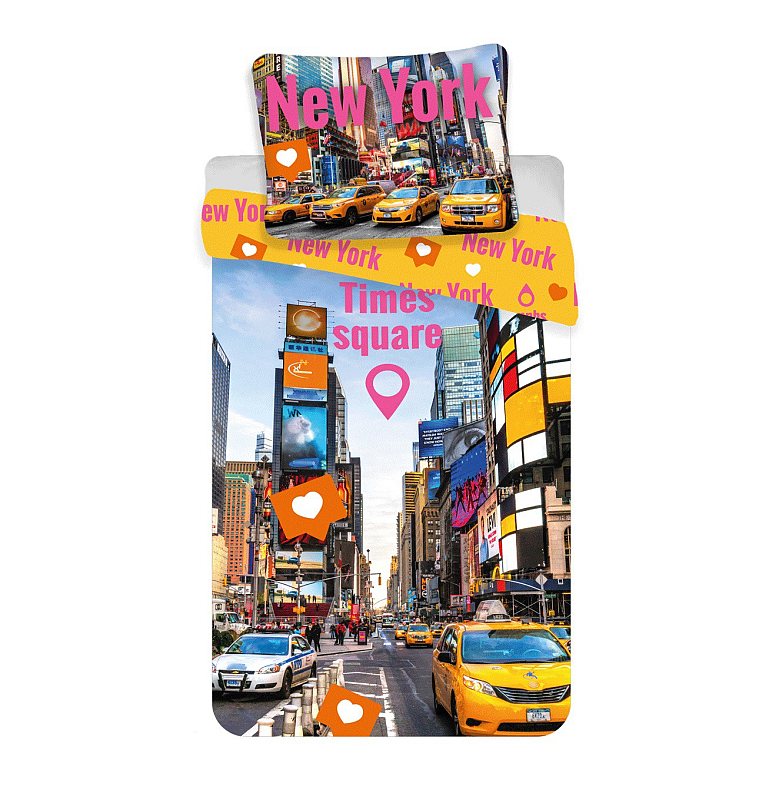 Posteľné obliečky New York Times Square