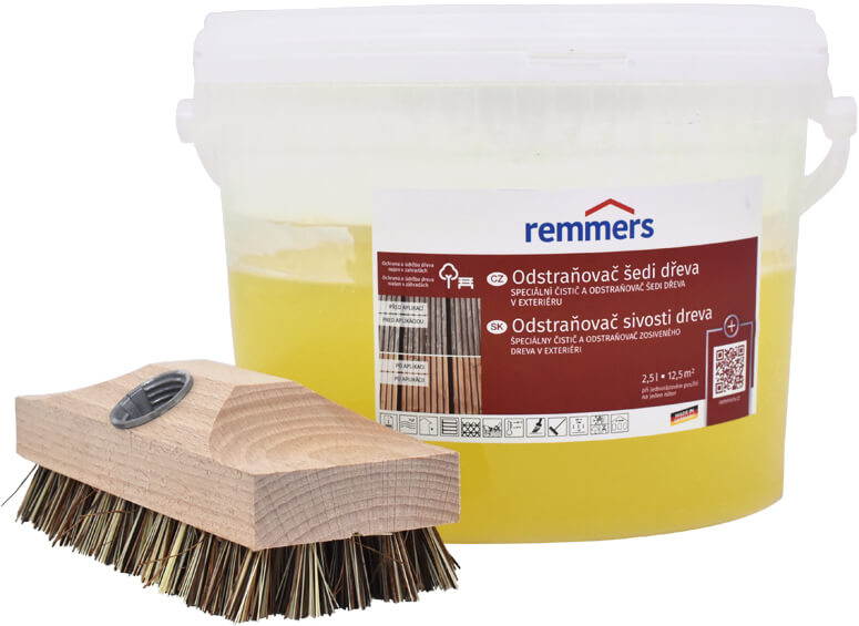 Remmers Odšeďovač dreva gel 2,5 L + kefa