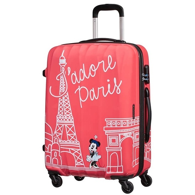 Cestovný kufor Minnie Mouse Paris 36 L