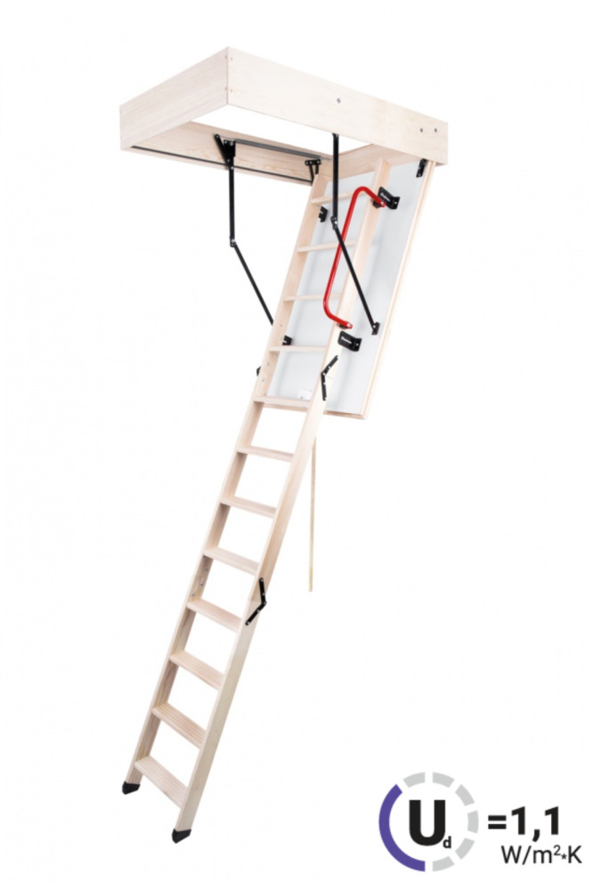 Podkrovné schody KOMFORT 130X60 H280 FSC