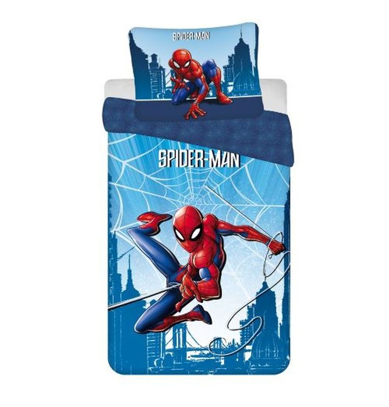 Posteľné obliečky Spiderman v pavučine