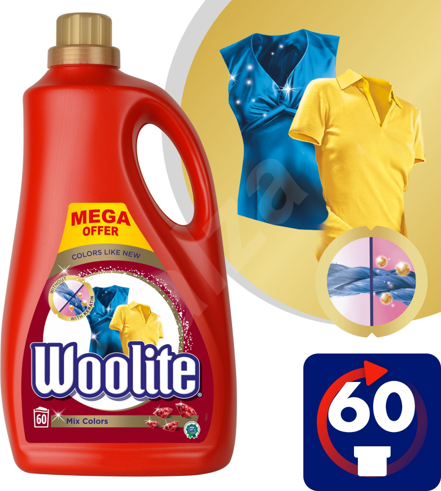 WOOLITE Mix Colors 3,6 l (60 praní)